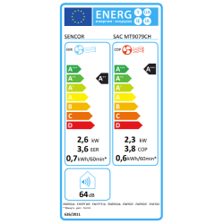 Prenosna klimatska naprava SENCOR SACMT9079CH WIFI