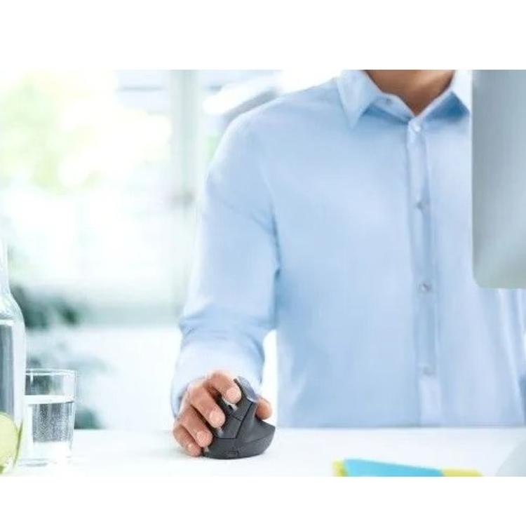 Brezžična ergonomska miška Logitech MX Vertical, črna