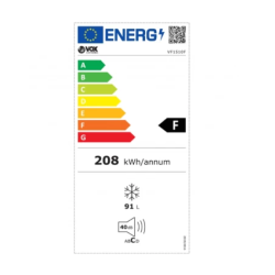 Podpultni zamrzovalnik VOX VF 1510 F_2