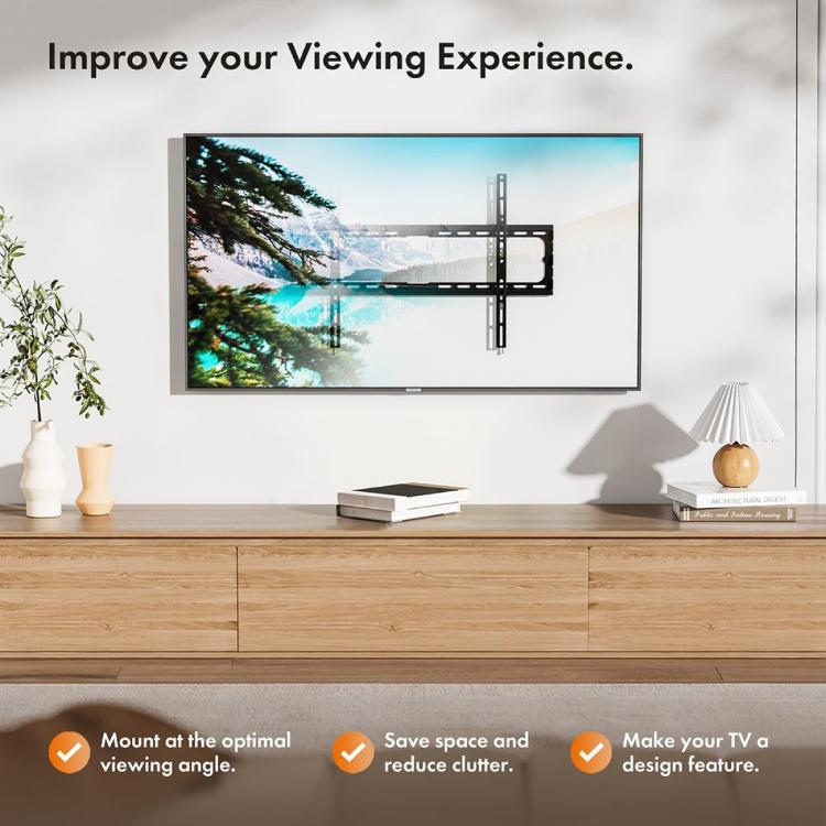 Fiksen TV stenski nosilec VonHaus 37-70'', do 35 kg