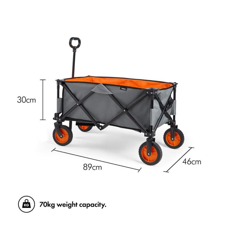 Zložljiv voziček za kampiranje VonHaus VONDV-2500308, do 70 kg