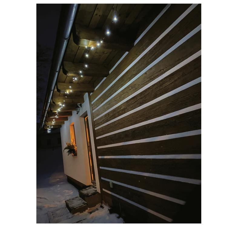 LED božična veriga, 12 m, zunanja in notranja, hladna bela, časovnik_6