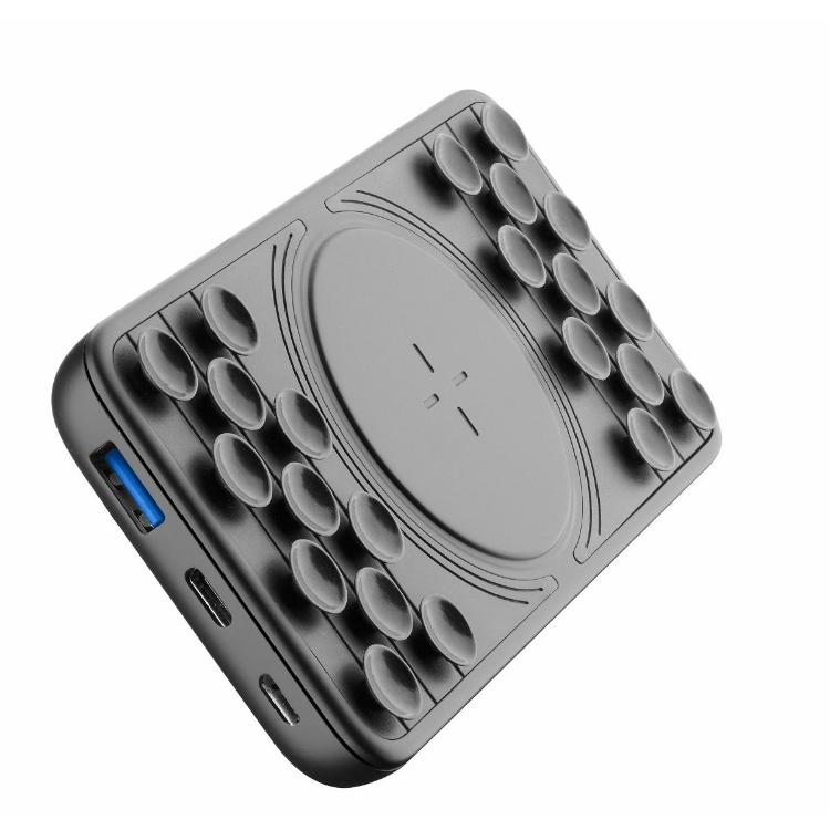 Prenosna baterija CellularLine Octopus, brezžična, 10000 mAh