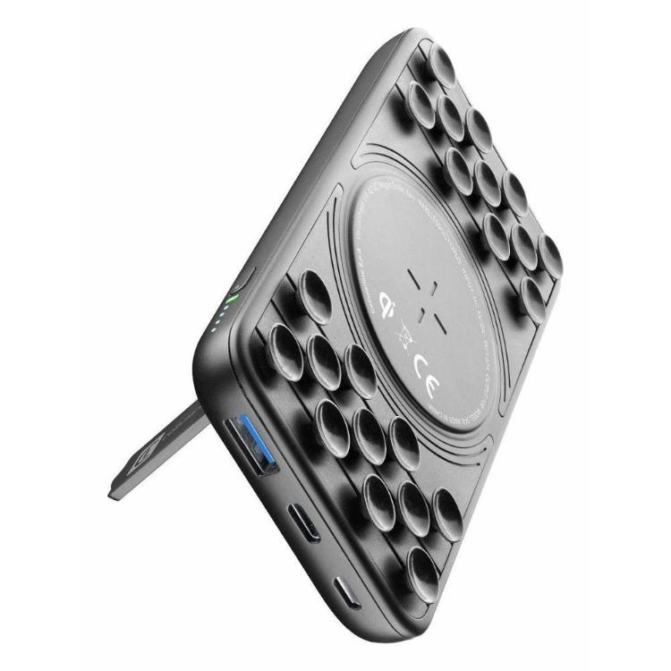 Prenosna baterija CellularLine Octopus, brezžična, 10000 mAh