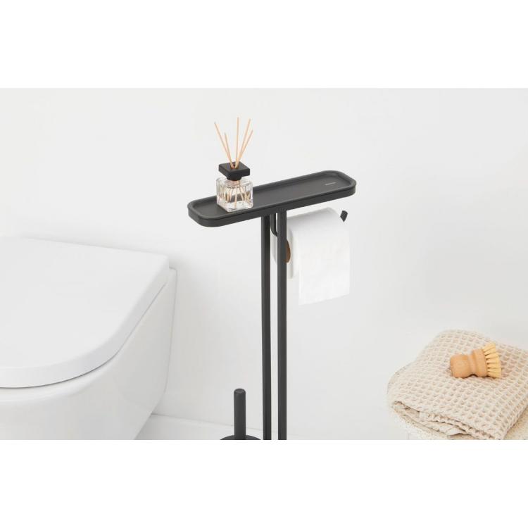 Večnamensko stojalo za WC Brabantia MINDSET mineral, siv
