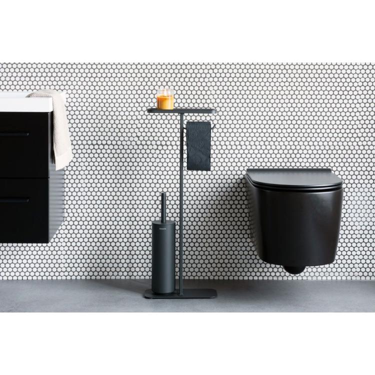 Večnamensko stojalo za WC Brabantia MINDSET mineral, siv