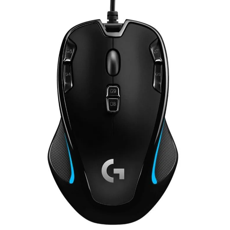 Miška Logitech G300s, gaming, črna