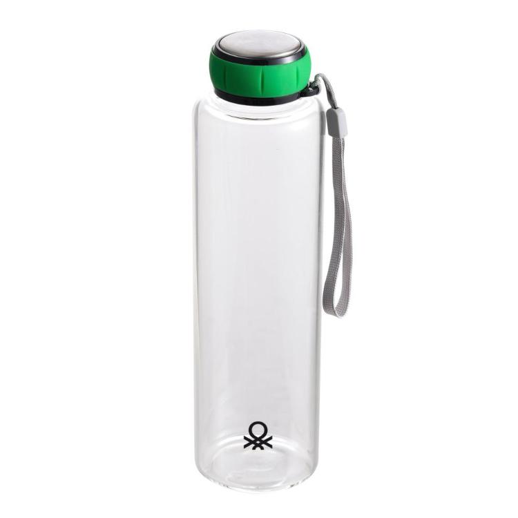 Steklenica za vodo Benetton be-0301 rainbow, 550 ml, zelena