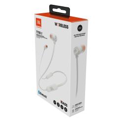 Bluetooth slušalke JBL T110BT, stereo, mikrofon, bele_3