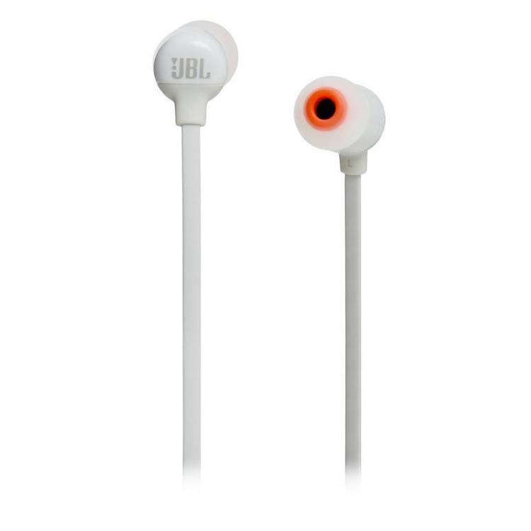 Bluetooth slušalke JBL T110BT, stereo, mikrofon, bele