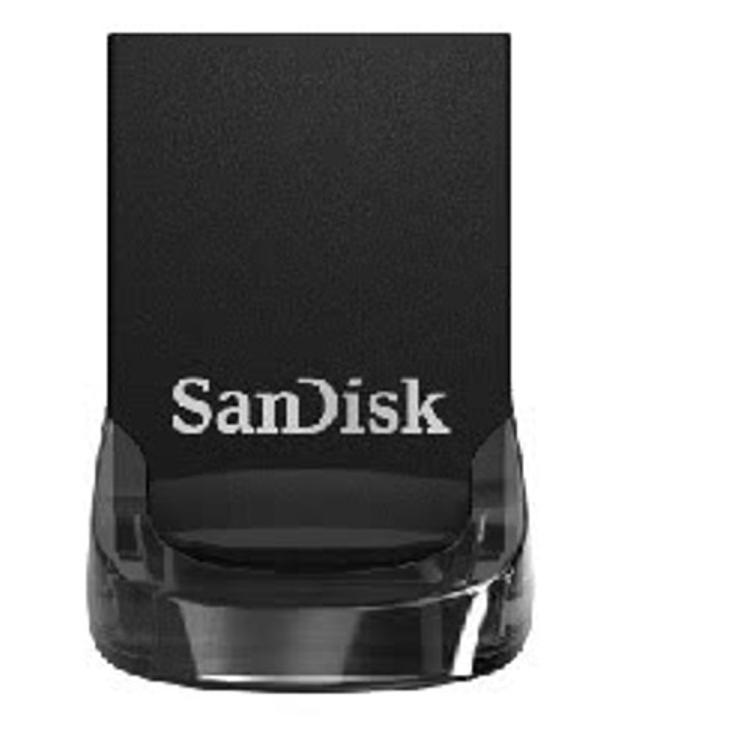 USB ključ 64 GB, Ultra Fit, SanDisk, 3.1/3.0, črn, micro format - kovinski, strojna enkripcija_1