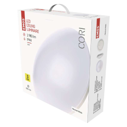 Nadometno LED svetilo Emos CORI, okroglo, 22W, IP44, nevtralno bela