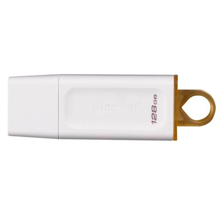 USB ključ Kingston 128GB DT Exodia, 3.2 Gen1, bel, s pokrovčkom