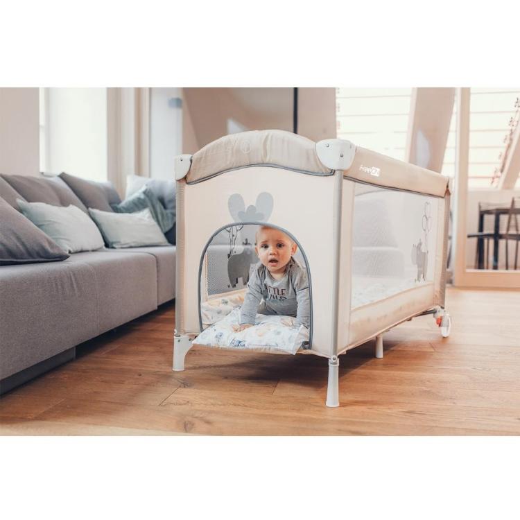 Prenosna postelja FreeON Balloon, mint