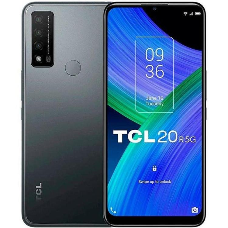 Mobilni telefon TCL 20R 5G, 4GB/64GB, siv