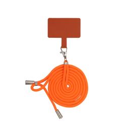 Vrvica za telefon Chameleon - Univerzalna (Neon) - oranžna