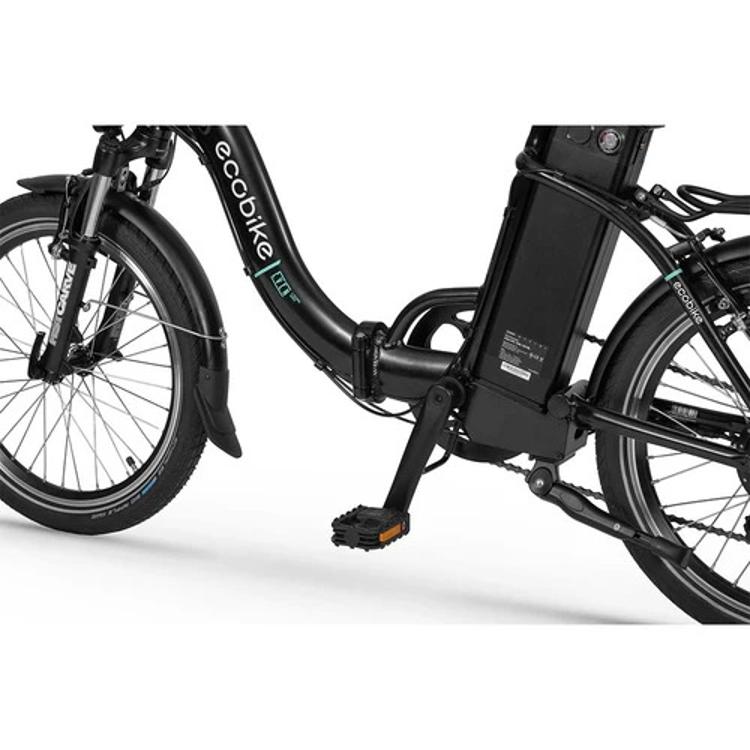 Električno zložljivo kolo Ecobike Even 17,5Ah/630Wh, črn