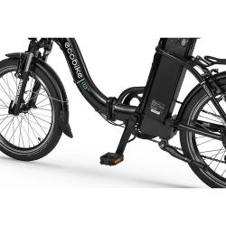 Električno zložljivo kolo Ecobike Even 17,5Ah/630Wh, črn