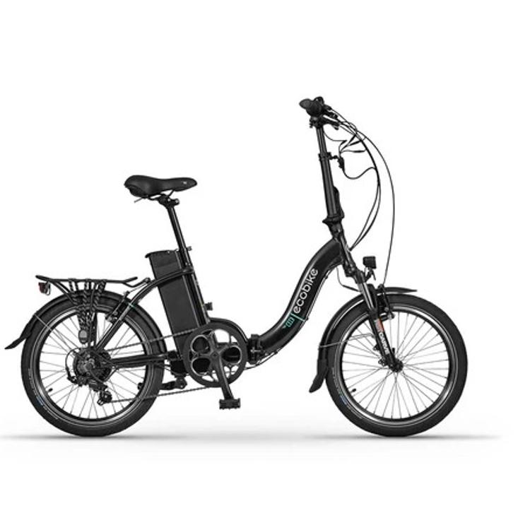 Električno zložljivo kolo Ecobike Even 17,5Ah/630Wh, črn