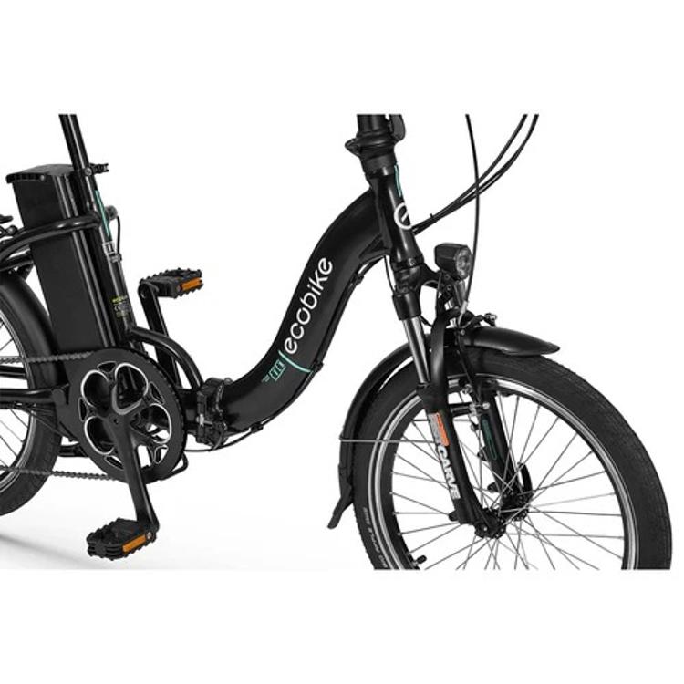 Električno zložljivo kolo Ecobike Even 17,5Ah/630Wh, črn