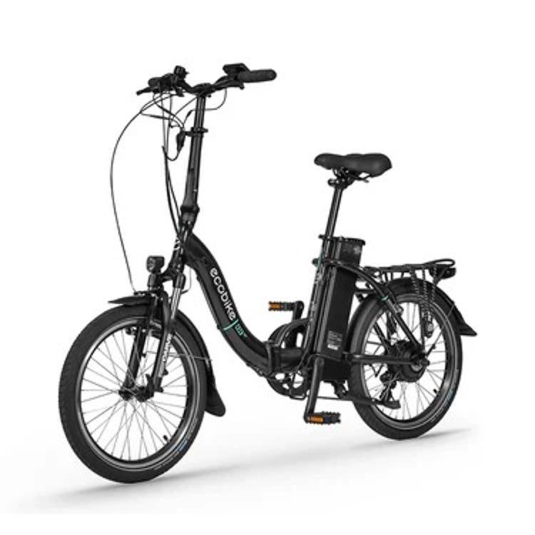 Električno zložljivo kolo Ecobike Even 17,5Ah/630Wh, črn