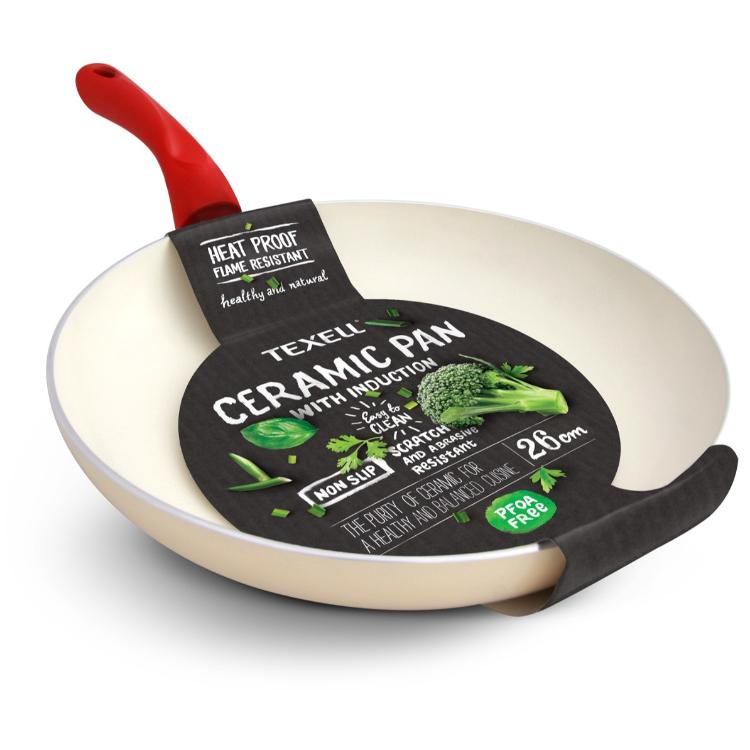 Globoka ponev TEXELL Ceramic Pan TPC-D26, 26 cm