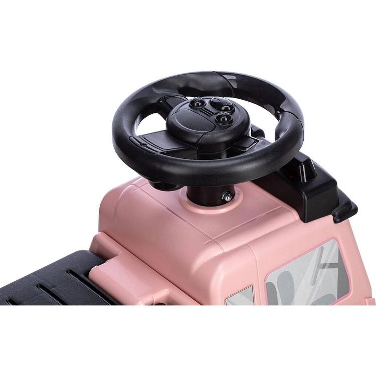 Volan otroškega poganjalca z gumbi, detajl zgornjega dela