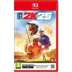 PGA TOUR 2K25 za Nintendo Switch 2 prinaša realistično golfsko izkušnjo z uradnimi turnirji, profesionalnimi igralci in podrobno simulacijo igre na vrhunskih igriščih.