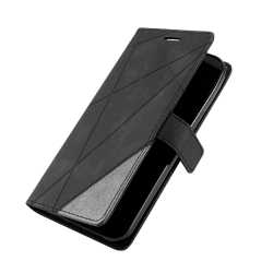 Preklopna torbica za Samsung Galaxy Xcover 7 Pro (WLGO-Lines), črna