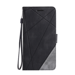Preklopna torbica za Samsung Galaxy Xcover 7 Pro (WLGO-Lines), črna