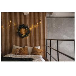 LED božična veriga, 12 m, zunanja in notranja, topla bela, časovnik_6