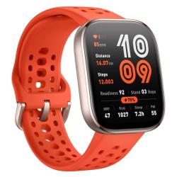 Pametna ura Amazfit Bip 6  AMOLED zaslon, GPS, rdeča