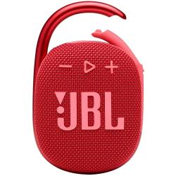 Prenosni zvočnik JBL Clip 4, Bluetooth, rdeča