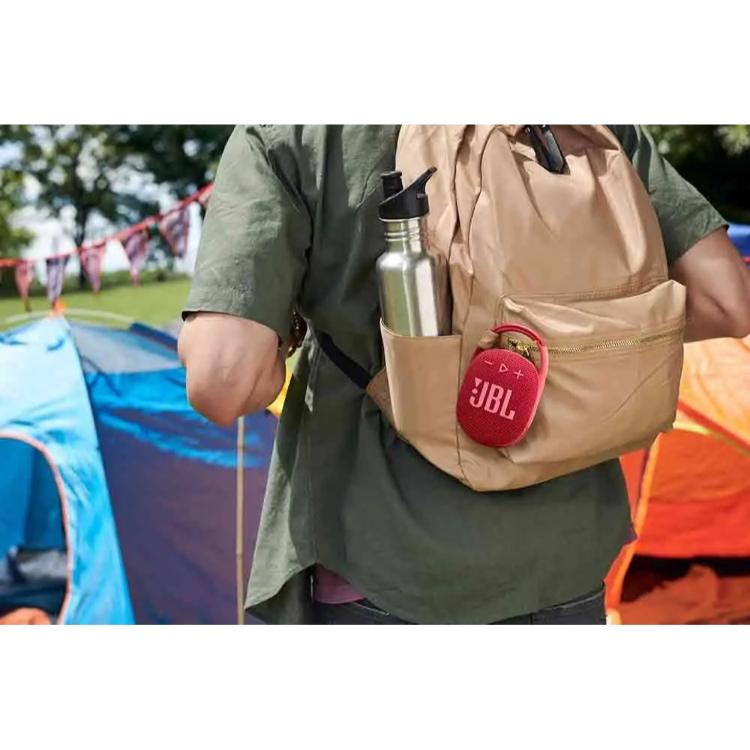 Prenosni zvočnik JBL Clip 4, Bluetooth, rdeča