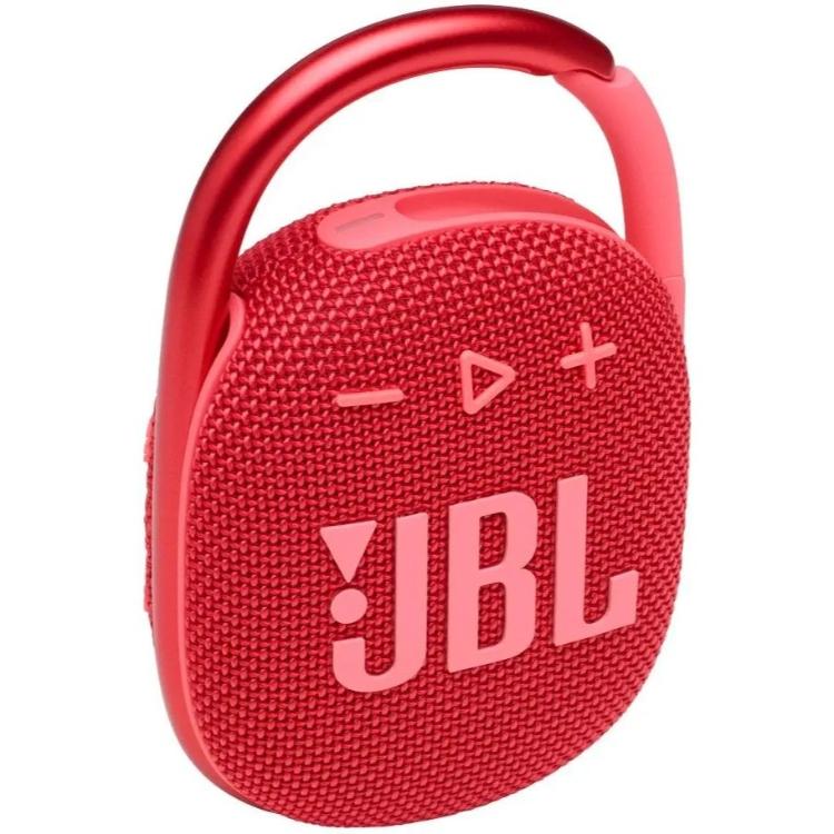 Prenosni zvočnik JBL Clip 4, Bluetooth, rdeča
