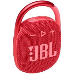 Prenosni zvočnik JBL Clip 4, Bluetooth, rdeča