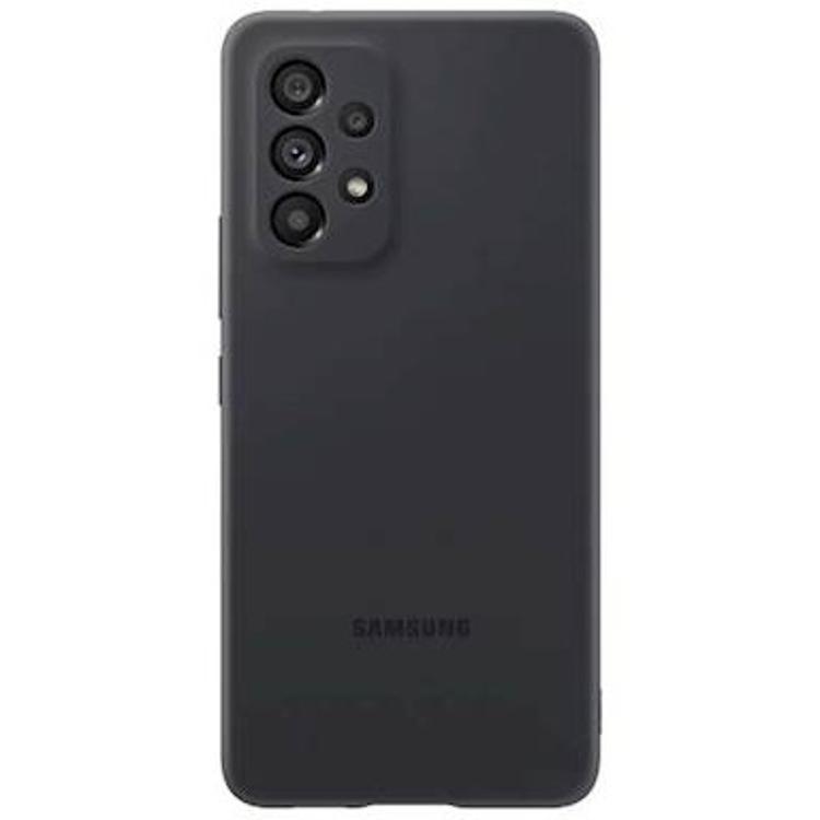Original ovitek Samsung GALAXY A53, silikonski, črna