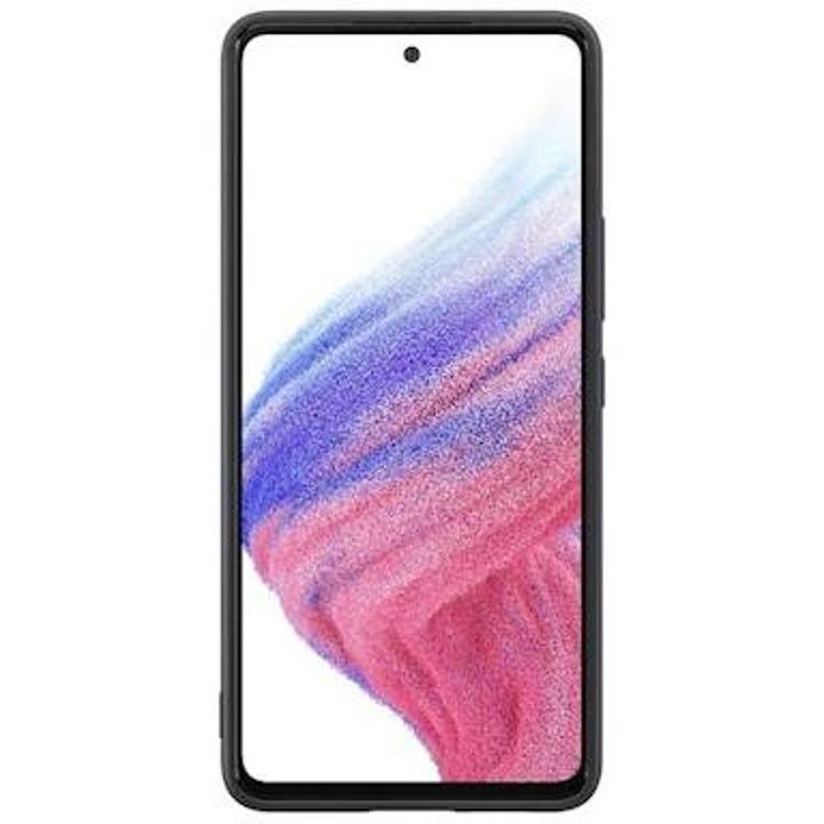 Original ovitek Samsung GALAXY A53, silikonski, črna_1