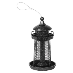 Ptičja hranilnica PVC z kovinsko mrežo, 32x17 cm, 950 ml