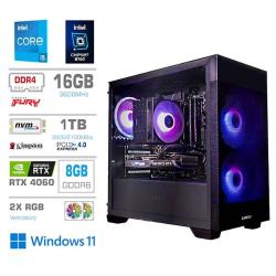 Gaming računalnik PCX Exton i5 14400/16GB/1TB/RTX4060/RGB/W11H