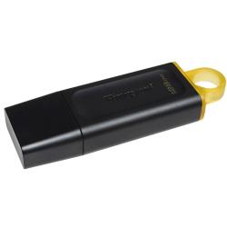 Kingston USB ključ 128GB DT Exodia, 3.2 Gen1, črn, s pokrovčkom