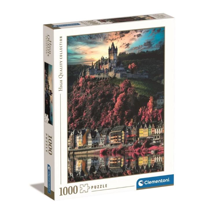 Sestavljanka Clementoni High Quality Collection- Cochem Castle 39648, 1000 kosov