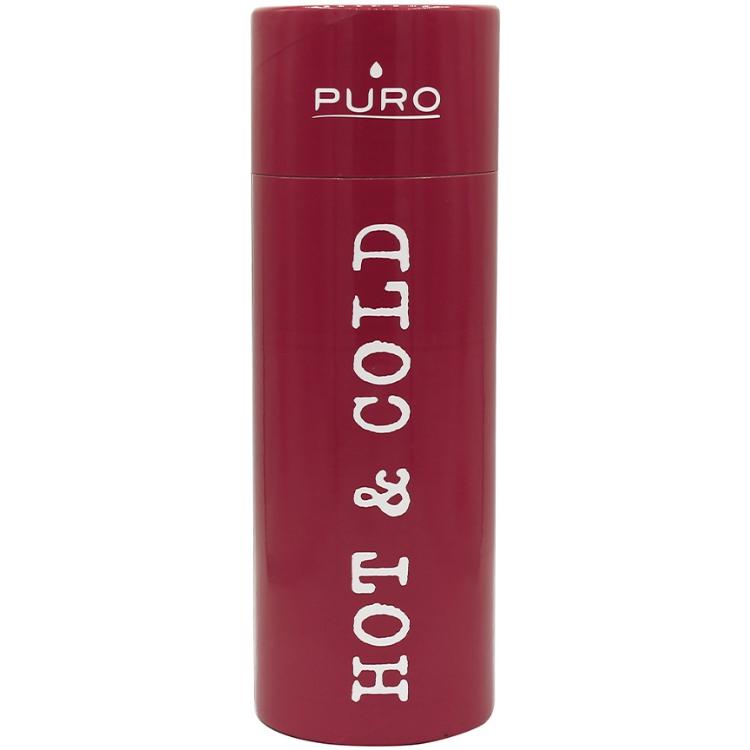 Steklenica Puro HOT&COLD termo, nerjaveče jeklo, 500 ml, rdeča sijaj_2