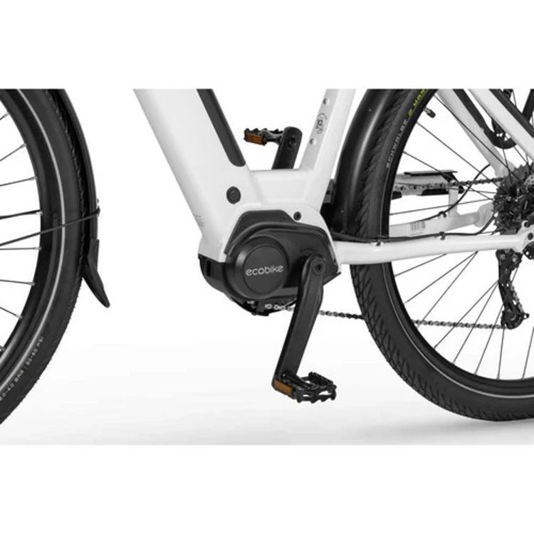 Električno kolo Ecobike LX300 , 19", 672Wh, bel
