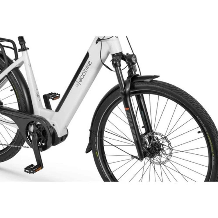 Električno kolo Ecobike LX300 , 19", 672Wh, bel