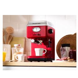Kavni aparat Russell Hobbs 28250-56/RH Retro Espresso, rdeč_1