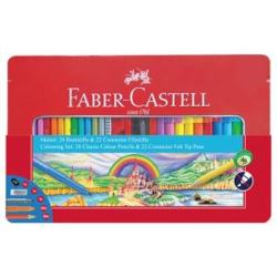 Barvice Faber-Castell 28/1 + flomastri 22/1, set_1
