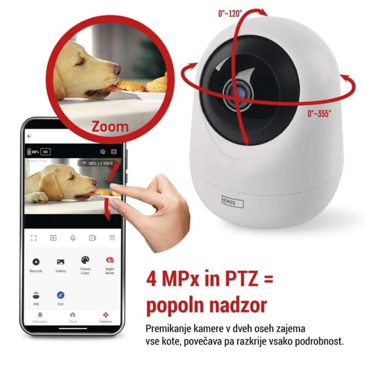 Vrtljiva kamera GoSmart IP-220W, z WiFi