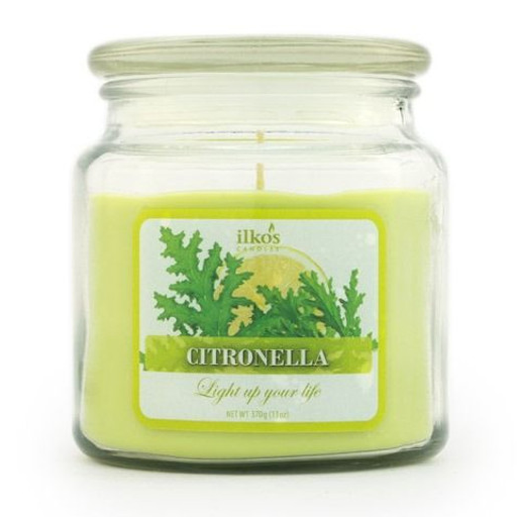 Sveča dišeča MIDDLE JAR 13 OZ - citronela 550852/1