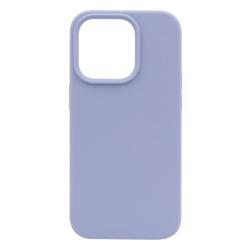 Silikonski ovitek (liquid silicone) za Apple iPhone 13 Pro Max, mehak, modra